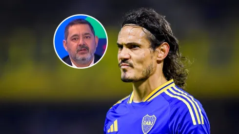 Traverso, duro con Edinson Cavani. 
