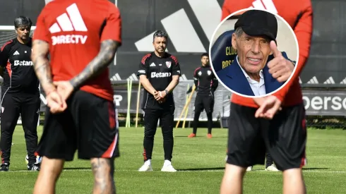 El homenaje de River para Miguel Ángel Russo. 
