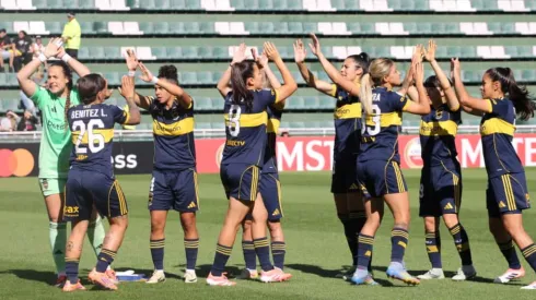 Boca vs. Corinthians, por la Copa Libertadores Femenina.
