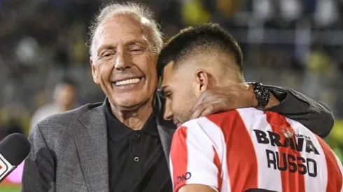 Nacho Russo despidió a su papá.

