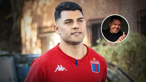 El agradecimiento de Nacho Russo para Riquelme.
