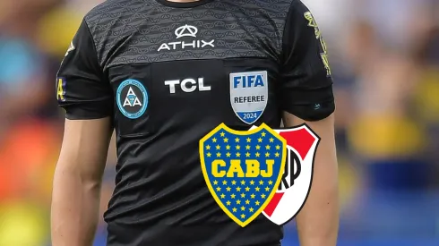 El árbitro que pica en punta para dirigir el Superclásico.
