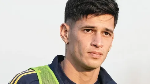 El jugador no pudo entrenarse este jueves en el Boca Predio.
