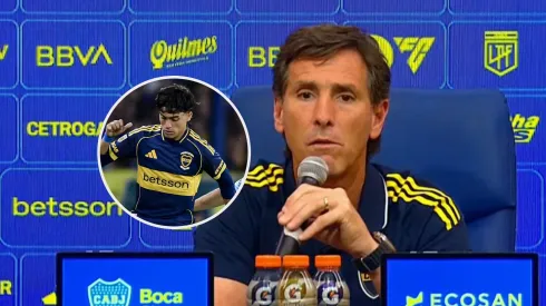 Úbeda explicó por qué salió Zeballos en Boca.