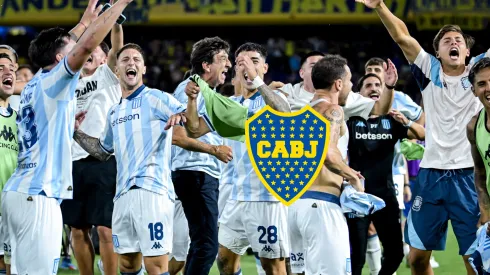 La cargada de Racing a Boca tras la eliminación.