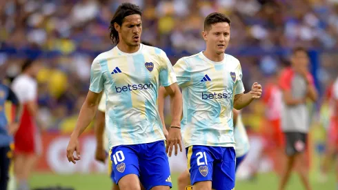 El deseo de Cavani y Ander Herrera en Boca. 
