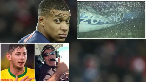 Mbappe aporta también a la búsqueda del piloto de Emiliano Sala
