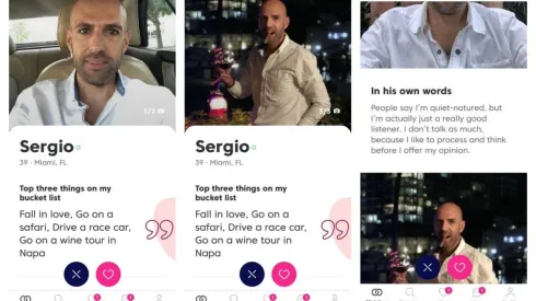 Te pillamos pos compadre: Sergio Jadue y su perfil en app de citas