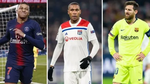 Defensa del Lyon cree que Mbappé es más difícil de marcar que Messi
