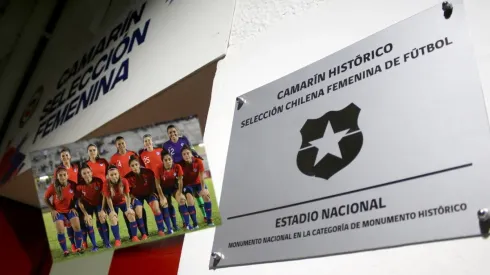 La Roja tiene su propio vestuario en el Estadio Nacional.
