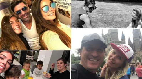 Las estrellas del fútbol mundial saludaron a sus mujeres
