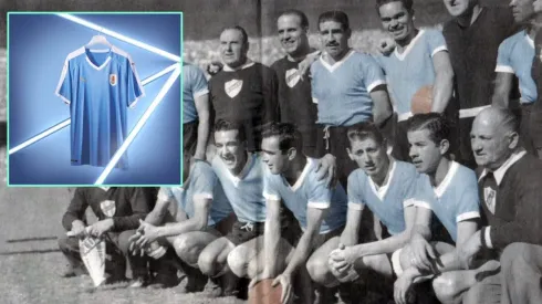 Uruguay vestirá los legendarios colores del equipo que fue campeón del mundo en 1950
