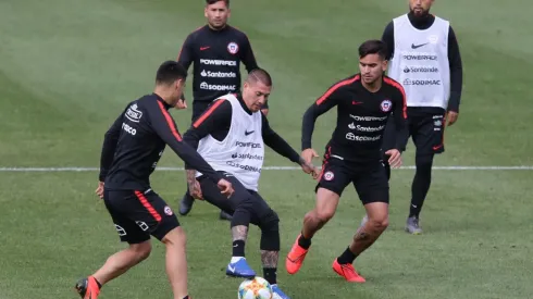 SAN DIEGO: Entrenamiento Seleccion Chilena – 21 de Marzo del 2019/San Diego , durante el entrenamiento de la Selecci�n Chilena, previo al partido de ma�ana frente a Mexico, valido por la fecha Fifa, antes de la Copa America 2019FOTO: RODRIGO SAENZ /AGENCIAUNO
