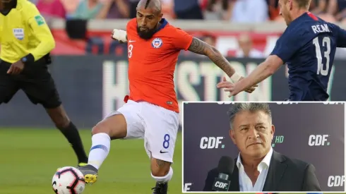 El Bichi tuvo buenos conceptos para Arturo Vidal
