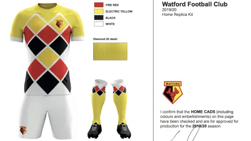 Watford troleó a sus hinchas con una camiseta falsa