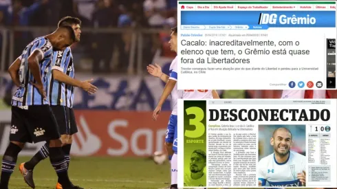 Gremio estuvo "irreconocible" dicen los brasileños
