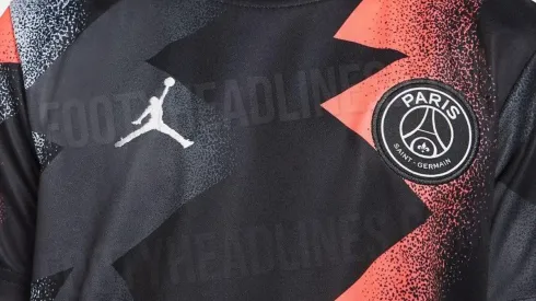 Filtrada la camiseta Jordan pre partido del PSG