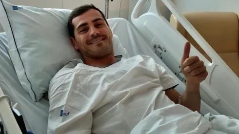 Casillas aparece tras el infarto: "Un susto grande"