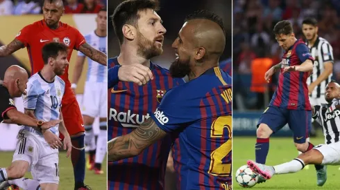 Vidal recibió la bendición de Lionel Messi antes de llegar al Barça
