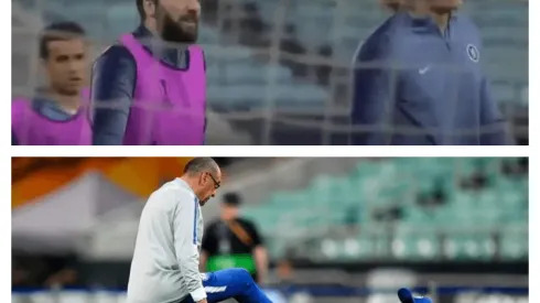 David Luiz y el Pipa Higuaín discuten en entrenamiento desatando la ira de su DT