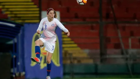 Carla Guerrero ha sido titular en todo el proceso de la selección chilena femenina
