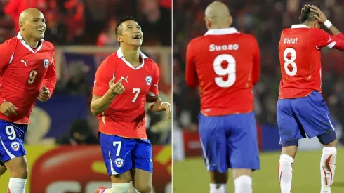 Chupete Suazo compartió con Alexis y Vidal en Colo Colo y la Roja
