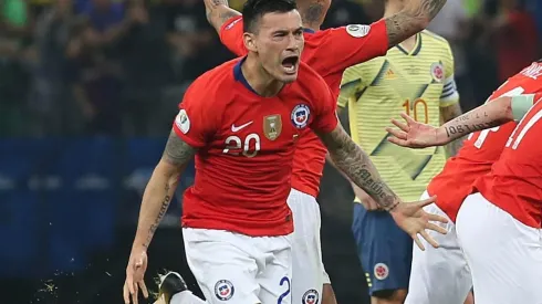 Partidazo de Charles Aránguiz ayer en Sao Paulo
