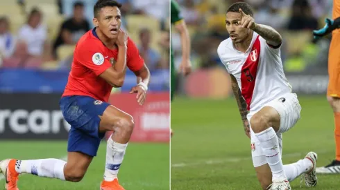 Alexis Sánchez y Paolo Guerrero son esperanza de chilenos y peruanos
