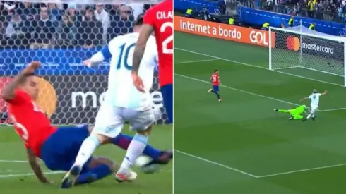 La falta que no fue y el gol que sí fue
