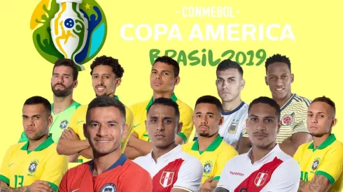 El equipo ideal de la Copa: Alisson, Marquinhos, Thiago Silva, Paredes y Mina; Dani Alves, Aránguiz, Yotún, Gabriel Jesús, Guerrero y Everton
