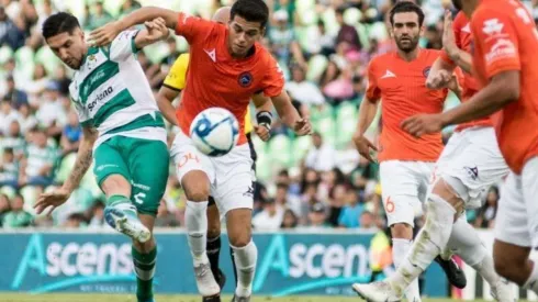 Gol chileno en la Copa MX.
