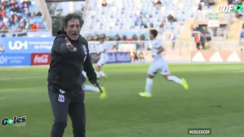 Mario Salas fue protagonista al borde de la cancha

