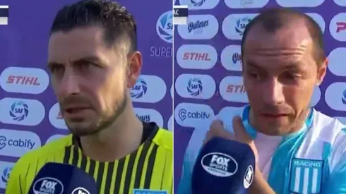 Gabriel Arias y Marcelo Díaz apuestan al despegue de Racing: "Hicimos un gran partido"