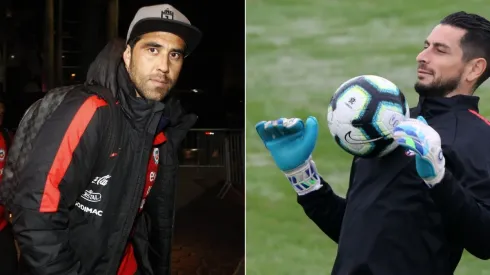 Claudio Bravo y Gabriel Arias pueden encontrarse por primera vez en la selección chilena
