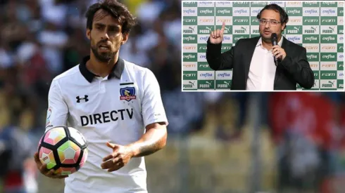 Jorge Valdivia se descuadró al criticar a un polémico dirigente de Palmeiras
