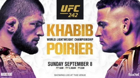 Dónde ver en vivo el UFC 242 - Khabib vs Poirier