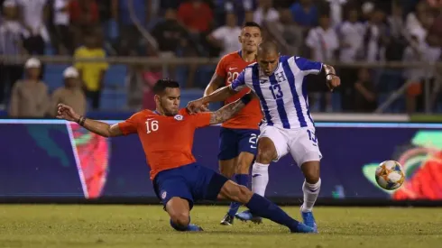 Chile contra Honduras.
