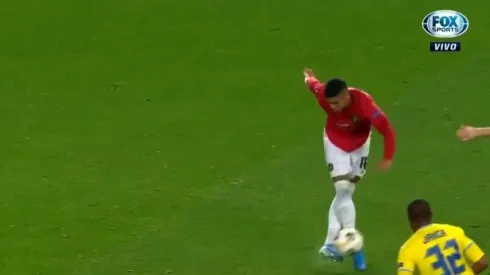 Hermoso gesto técnico del argentino
