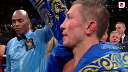 Golovkin vence a Derevyanchenko y es el nuevo campeón peso mediano de la FIB