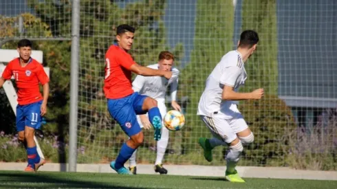 Luis Rojas fue motor del mediocampo chileno en la Ciudad Deportiva Real Madrid
