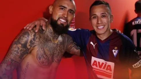 Vidal y Orellana ya se han encontrado en La Liga de España
