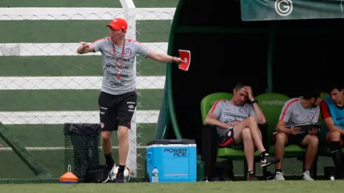 Cristián Leiva en la previa del Mundial.
