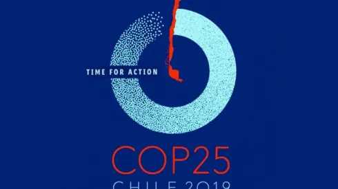 Este era el logo de la conferencia que se iba a realizar en Chile.
