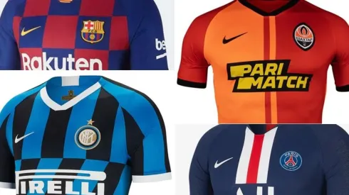 Las camisetas más caras de la Champions.
