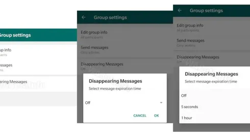 WhatsApp inicia las pruebas de mensajes que se autodestruyen