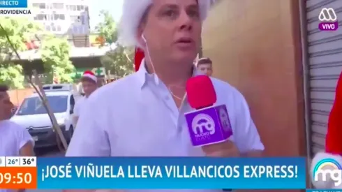 Viñuela casi fue agredido al aire