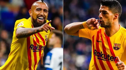 Arturo Vidal anotó su sexto gol de la temporada en Barcelona, a pase de Luis Suárez
