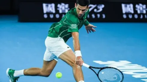 El serbio avanzó a la siguiente ronda del Abierto de Australia.
