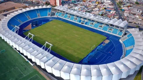 El Tierra de Campeones desde el cielo.
