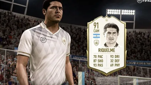 Juan Román Riquelme llega como ícono a FIFA 20